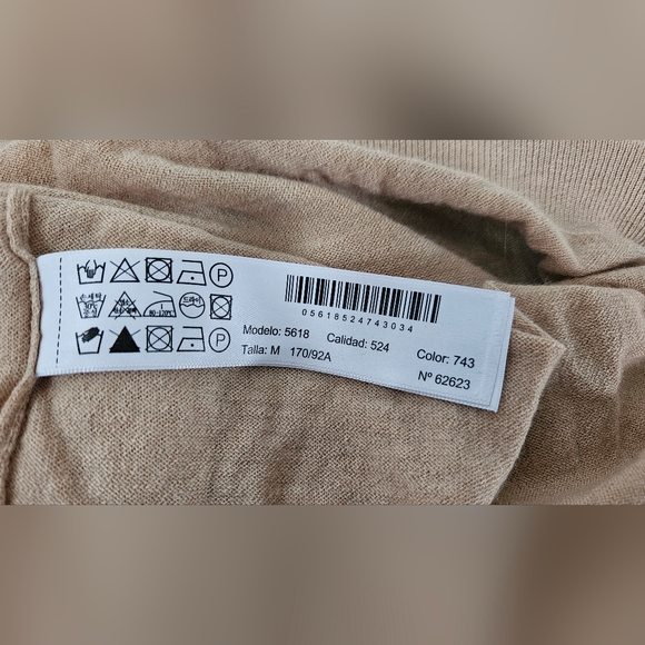 Massimo Dutti Sweater Beige M - Picture 4 of 6